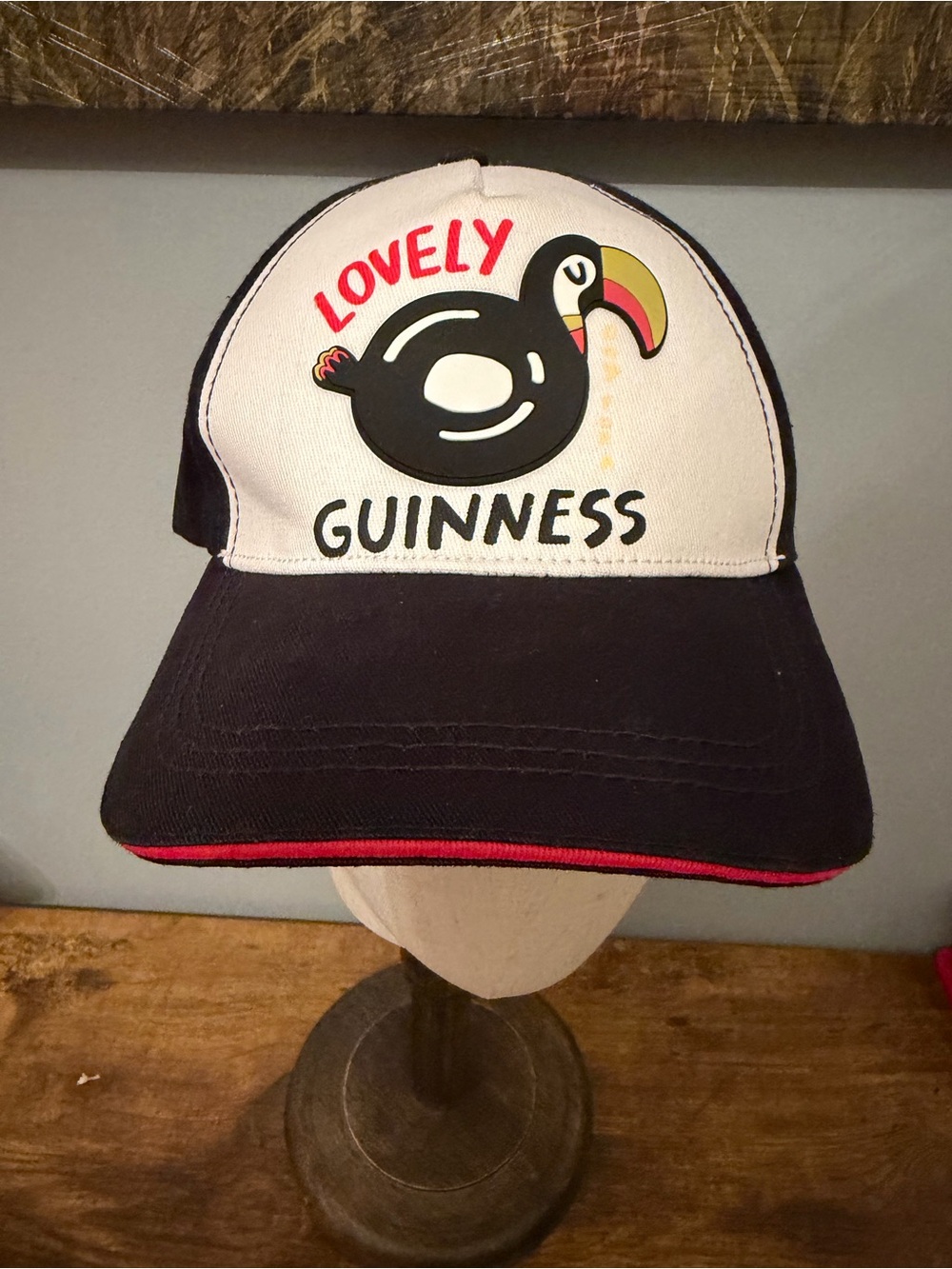 Guinness x Fatti Burke Toucan Cap Lovely Day For A Guinness Hat Irish Artist